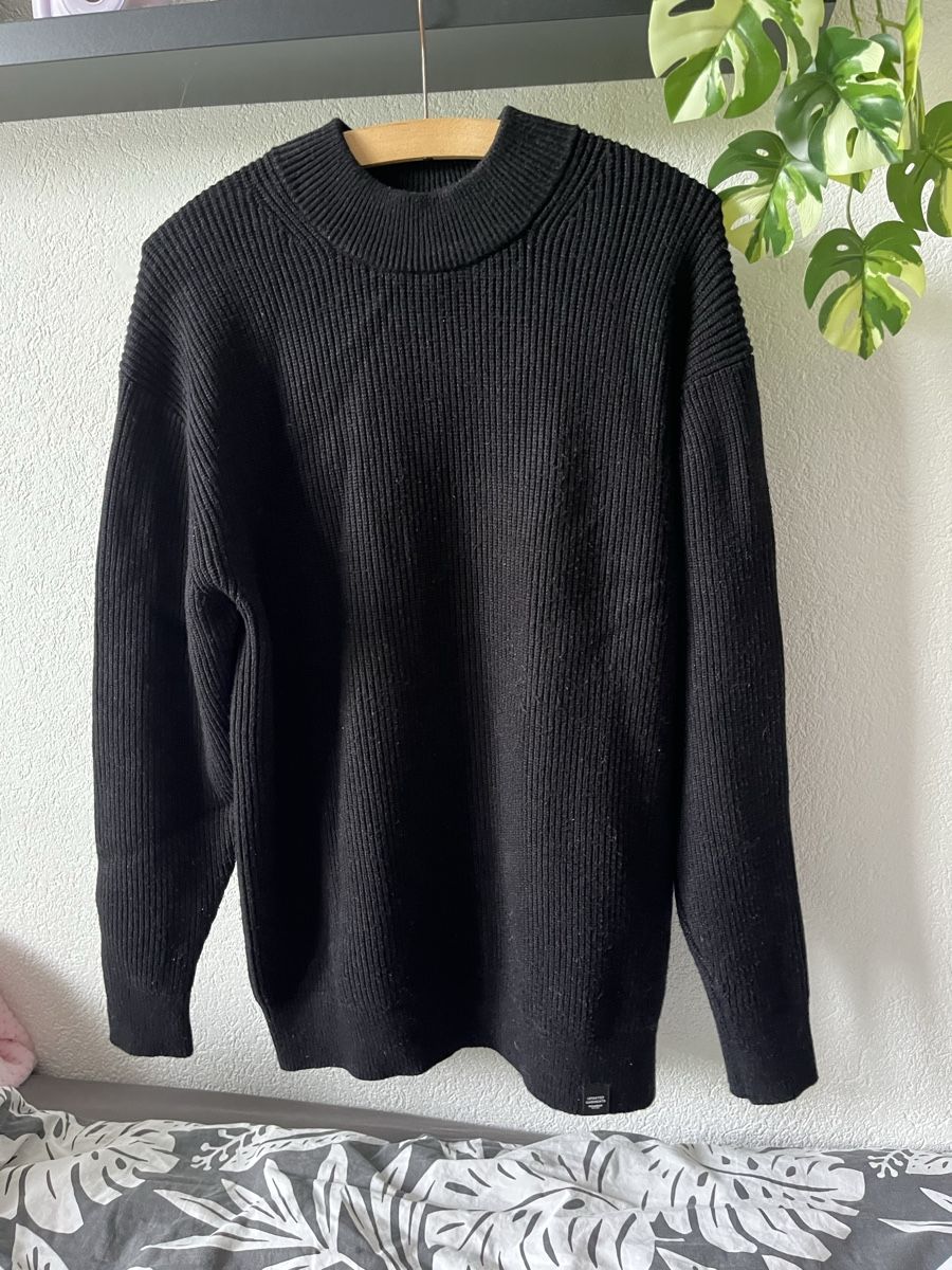Pull&Bear Pullover & Sweatshirts: Pull en laine noir M – Neu (gemäss Beschreibung) aus Bramois von cyr_sb8d