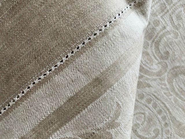 Altra biancheria da tavola: Jacquard-Weberei, Tischtuch aus Leinen – Nuovo (secondo la descrizione) da Muri b. Bern venduto da Elfe57 3