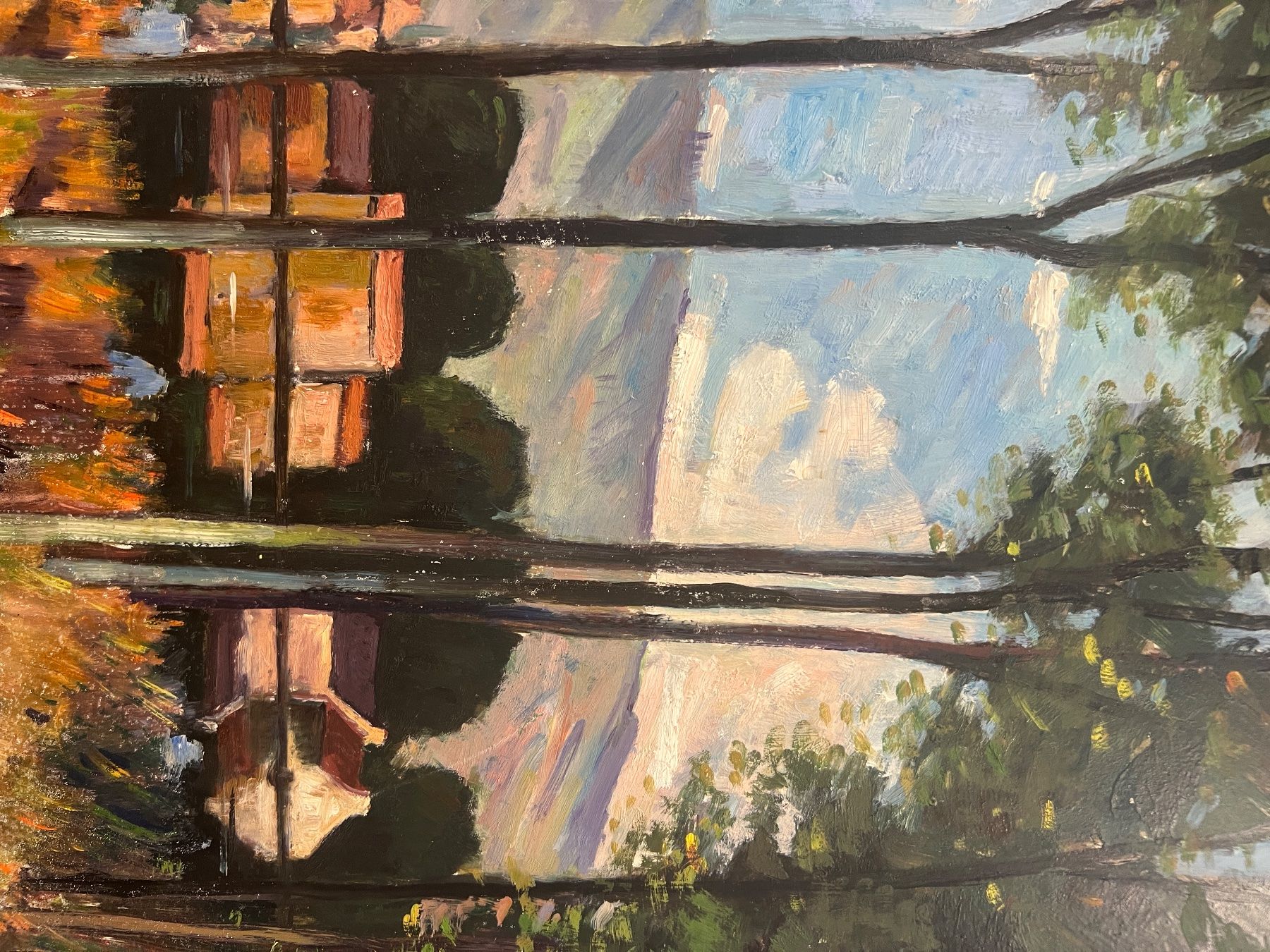 Tableaux: HUILE SUR PANNEAU SIGNÉE – D'occasion à Genève par Qanil77 1