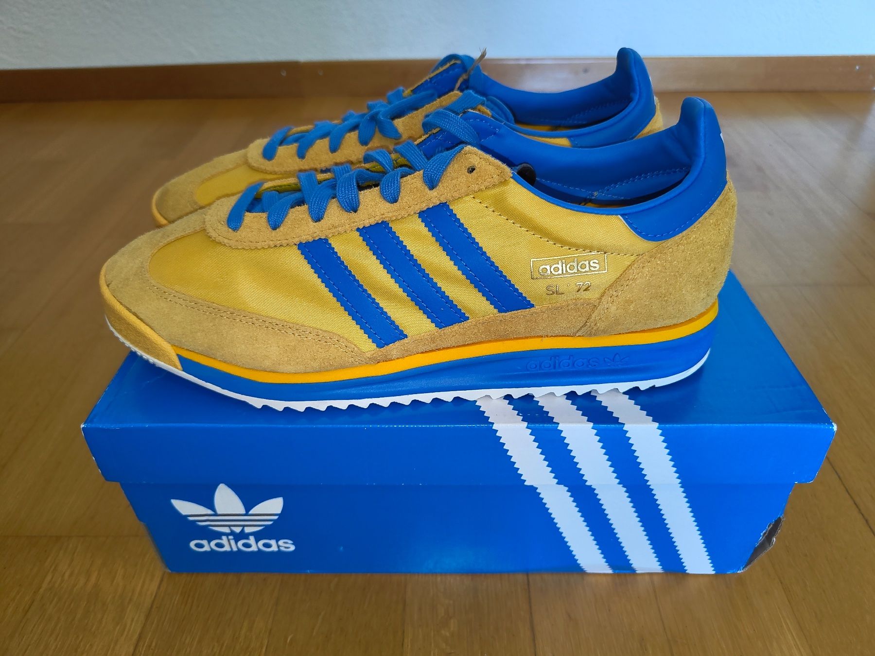 Adidas Herrenschuhe: Adidas SL 72 RS Yellow – Neu und originalverpackt aus Zürich von John_777