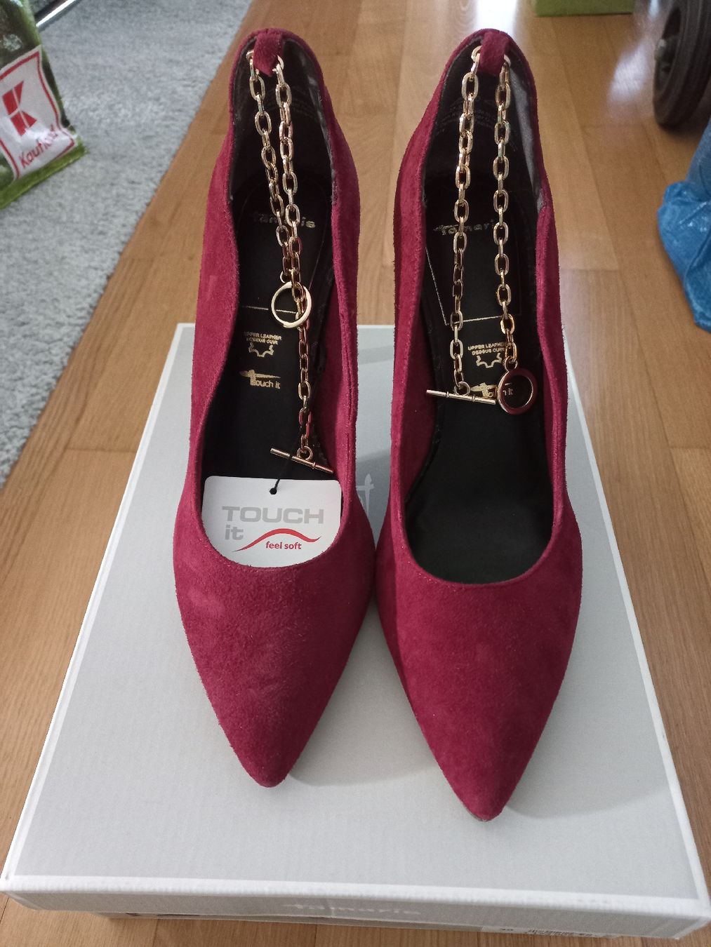 Tamaris Scarpe da donna: Tamaris rote Heels – Nuovo e nell'imballaggio originale da Jona venduto da Mia94