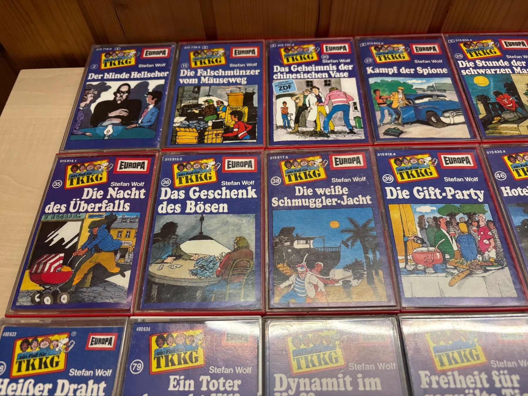 Musicassette: TKKG Kassetten / 35 Stk. – Usato da Rümligen venduto da Sibill 1