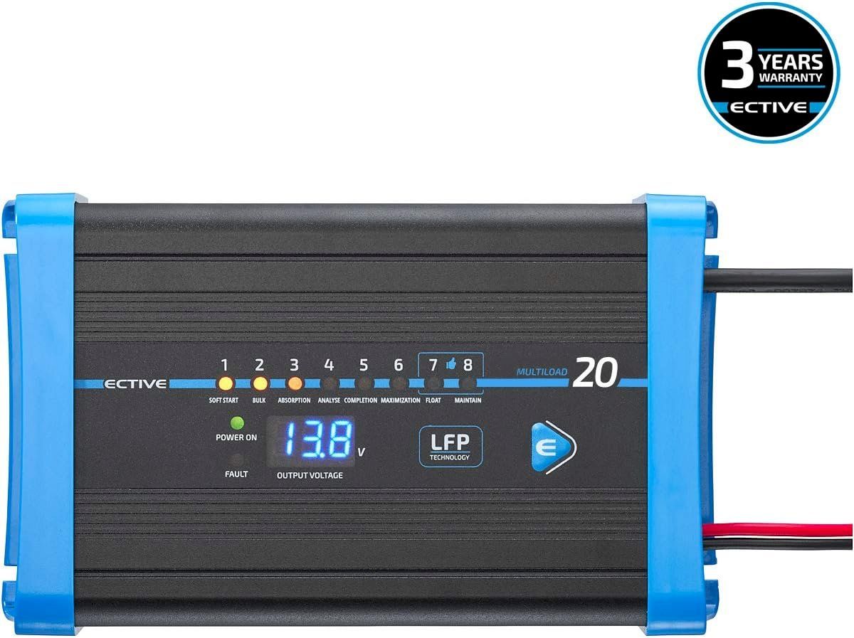 Chargeurs de batterie: ECTIVE Multiload 20LFP Batterieladegerät – Neuf avec emballage d'origine à Bottighofen par zaap 1