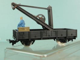 Egger-Bahn H0e Kranwagen