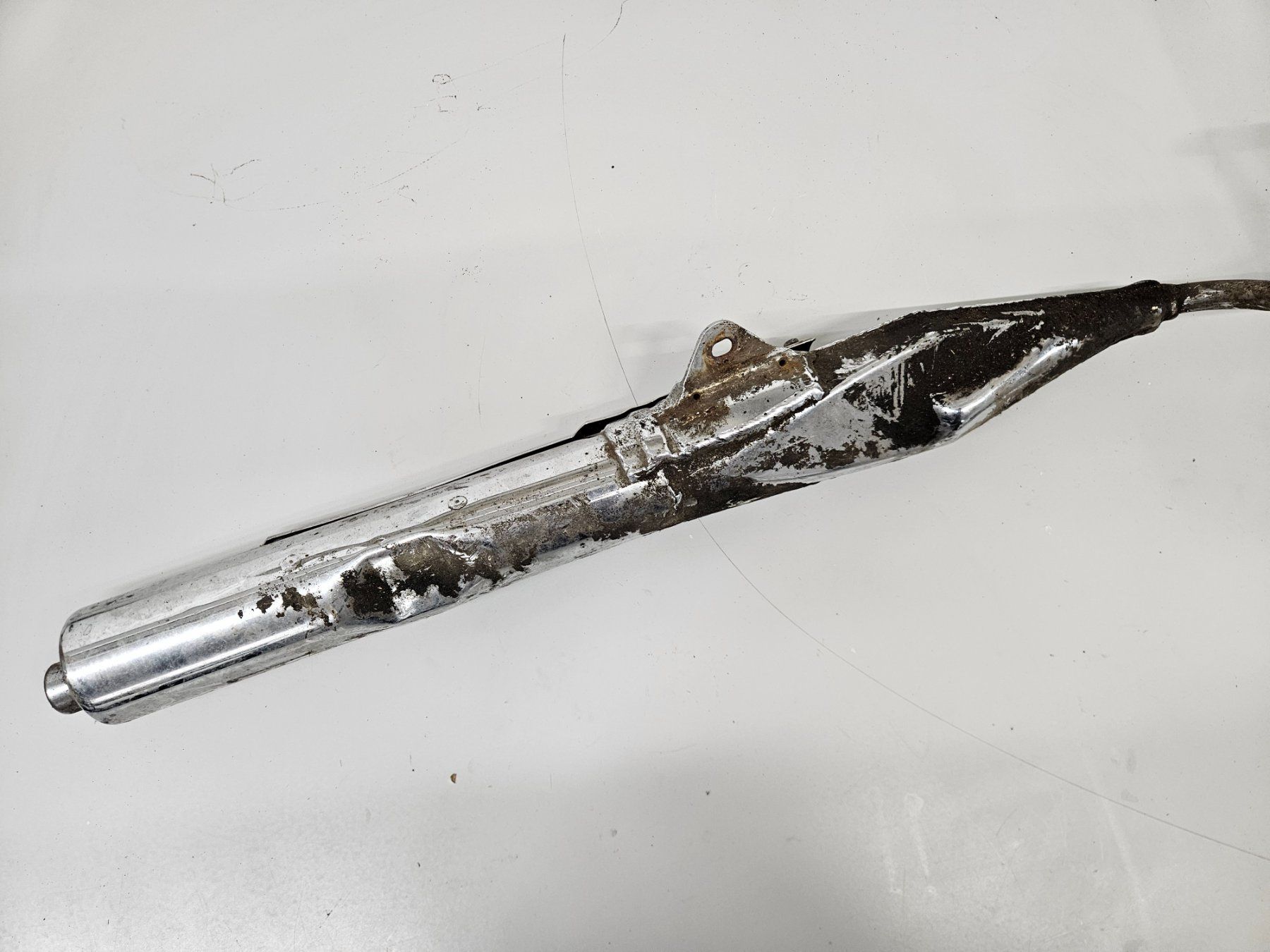 Yamaha Sistemi di scarico: Yamaha 1TL Mofa Auspuff – Usato da Mellingen venduto da Mech-Service 2