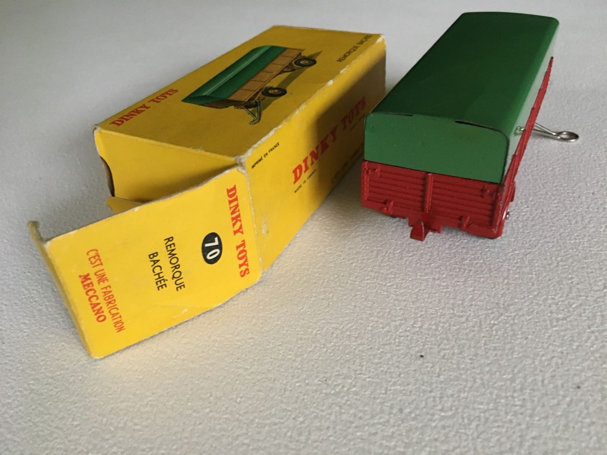 Dinky Toys Modellini d'auto: Dinky Anhänger mit Blache – Usato da Grellingen venduto da Toyhamster 3