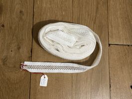 Weisses Spitzenband neu 6m