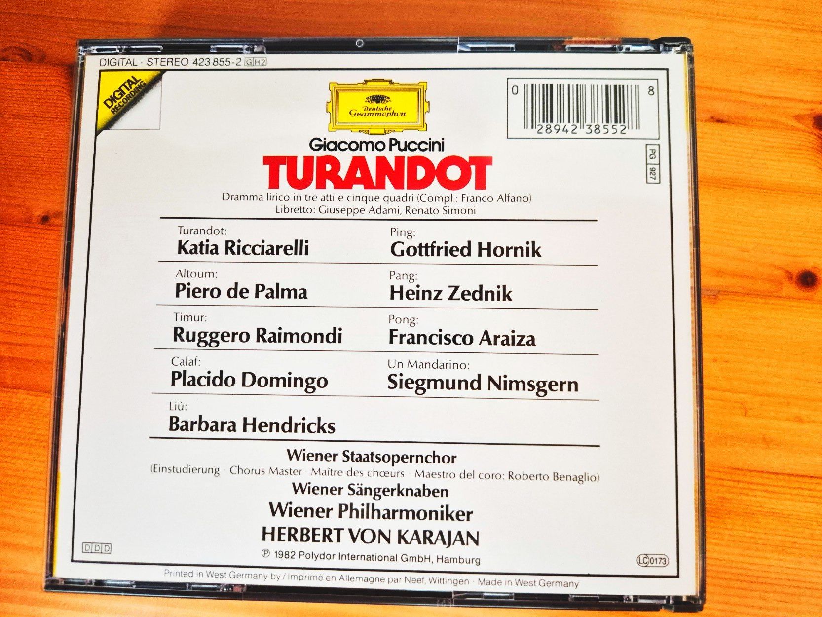 CD: Puccini : Turandot – Usato da Moehlin venduto da wei_m8l5 1
