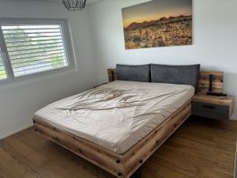 Doppelbett-Rahmen zu verkaufen