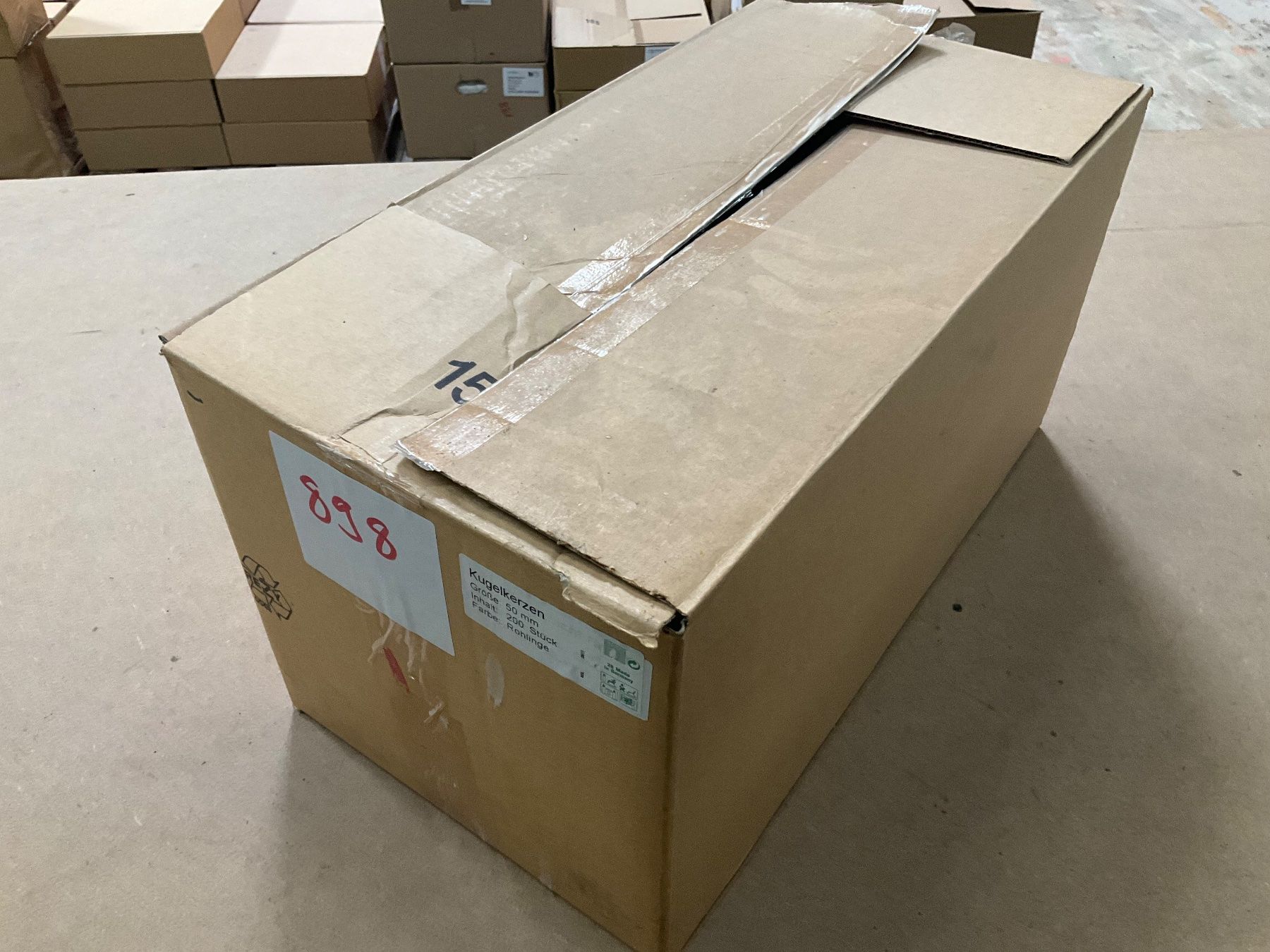 Candele: 898 Posten Kerzen Rohlinge aus Liquidation – Nuovo (secondo la descrizione) da Derendingen venduto da Meisterstuecke 3