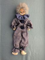 Handgefertigte, alte Clown Puppe Sammlerstück, ca. 50cm