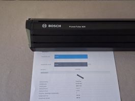 PowerTube 500 - 488Wh/97.6% - vertikal - Bosch Messbericht