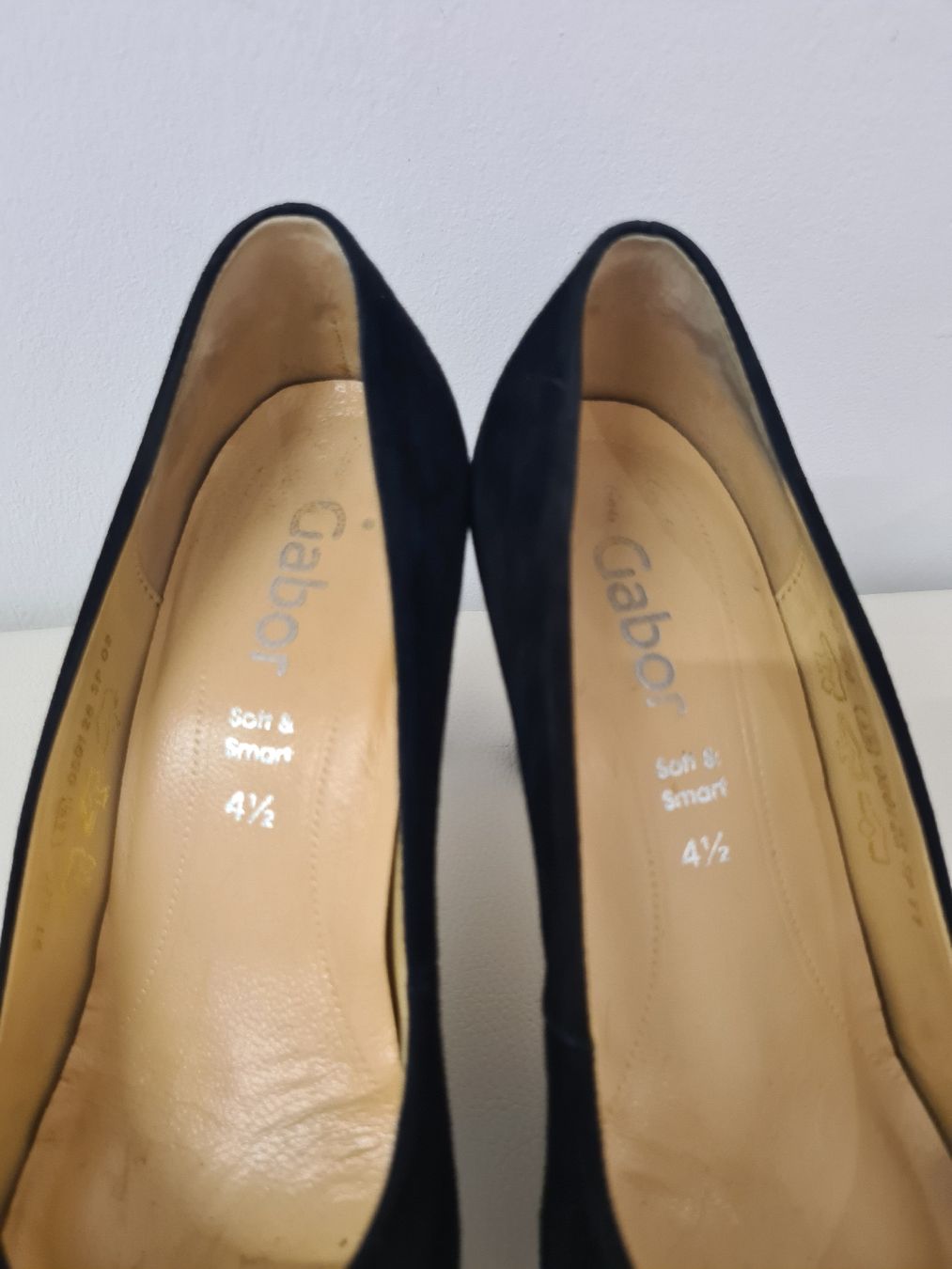 Gabor Scarpe da donna: Gabor Pumps Schwarz Wildleder Gr. 37.5 – Usato da Adligenswil venduto da FriedasWelt 1