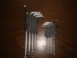 Torx Winkelschlüsselsatz, 2 Sets, Top Zustand, Werkzeug