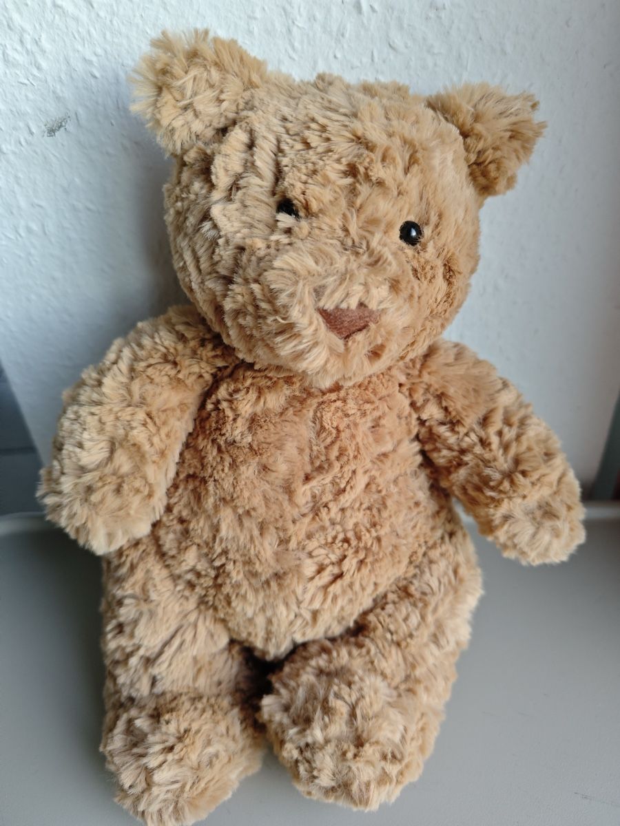 Jellycat Giocattoli: Jellycat Cuddly Brown Teddy Bear – Usato da Genève venduto da Noemie.wrmsi 3