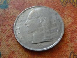 BELGIQUE  5  Francs  1972  (P)