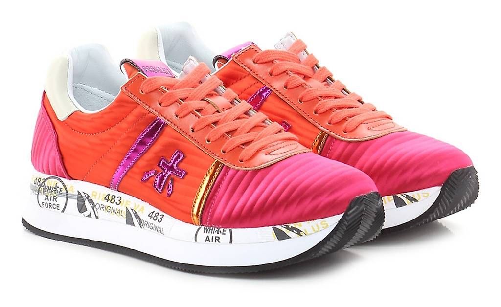 Scarpe da donna: Premiata Sneaker Gr.37 fuxia/orange – Usato da Lyss venduto da stubenwagen