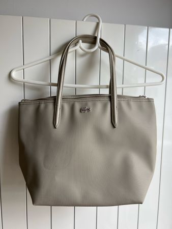 Lacoste Handtasche beige