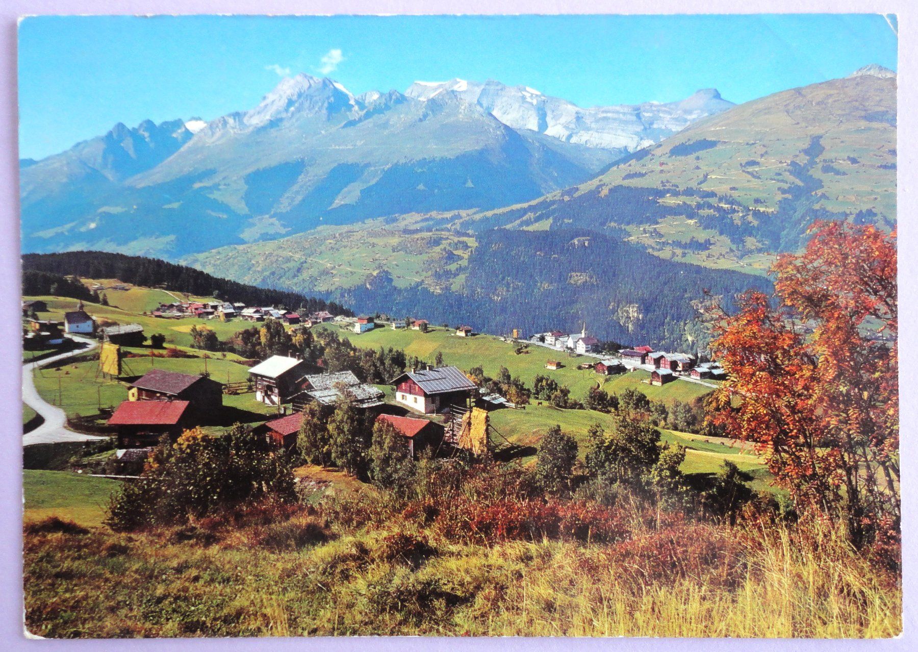 Cartoline postali: Obersaxen, Platenga, Egga und Affeier – Usato da Fétigny venduto da Billy2miny