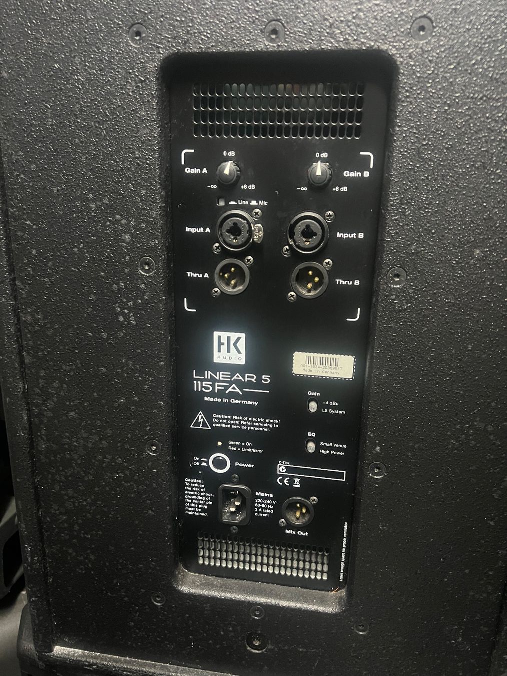 HK Audio Casse acustiche: 2 Aktiv Lautsprecher HK Audio Linear FA115 – Usato da Winterthur venduto da aadc80 4