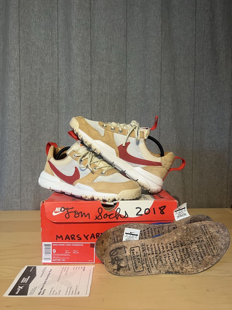 Nike Scarpe da uomo: Nike x Tom Sachs Mars Yard Overshoe – Usato da steinmaur venduto da andresvicent1