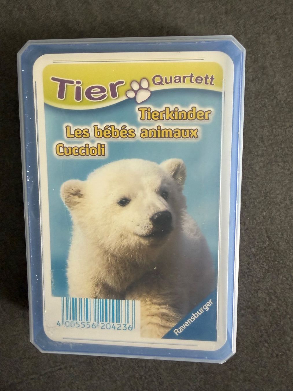 Ravensburger Jeux: Ravensburger Tierkinder Quartett, neu – Neuf (Voir description) à Beinwil am See par den_p9db