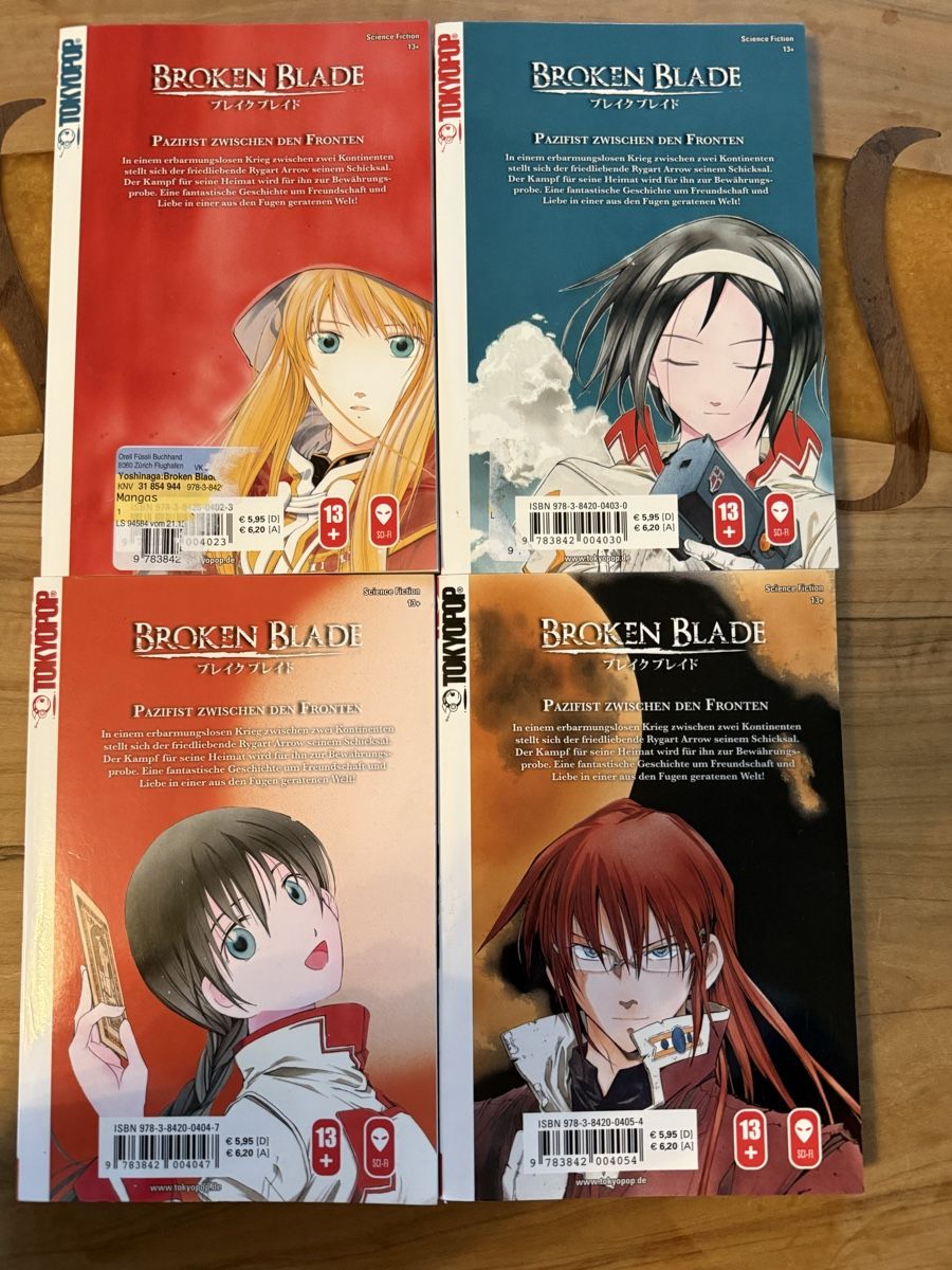 Comics: Broken Blade 1-4 – Gebraucht aus Schaffhausen von Annafeil 1