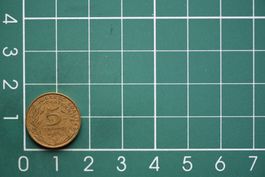 währung francaise 5 centimes 1966