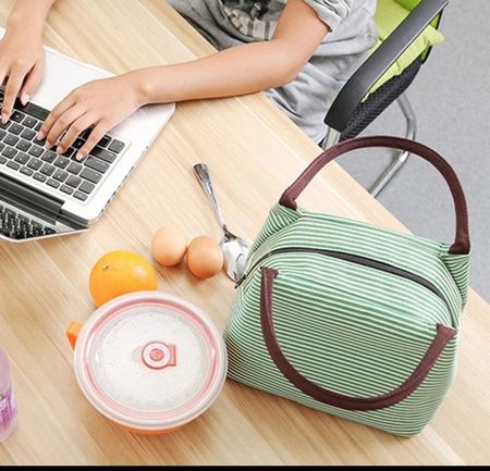 Sac isotherme repas  colleur Vert taille: 25*15*20.5 cm