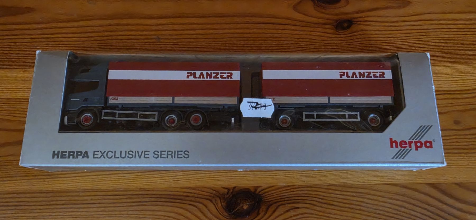 Herpa Modellini d'auto: Herpa Planzer Sattelzug Modell OVP 1:87   – Usato da Bettlach venduto da United83 4