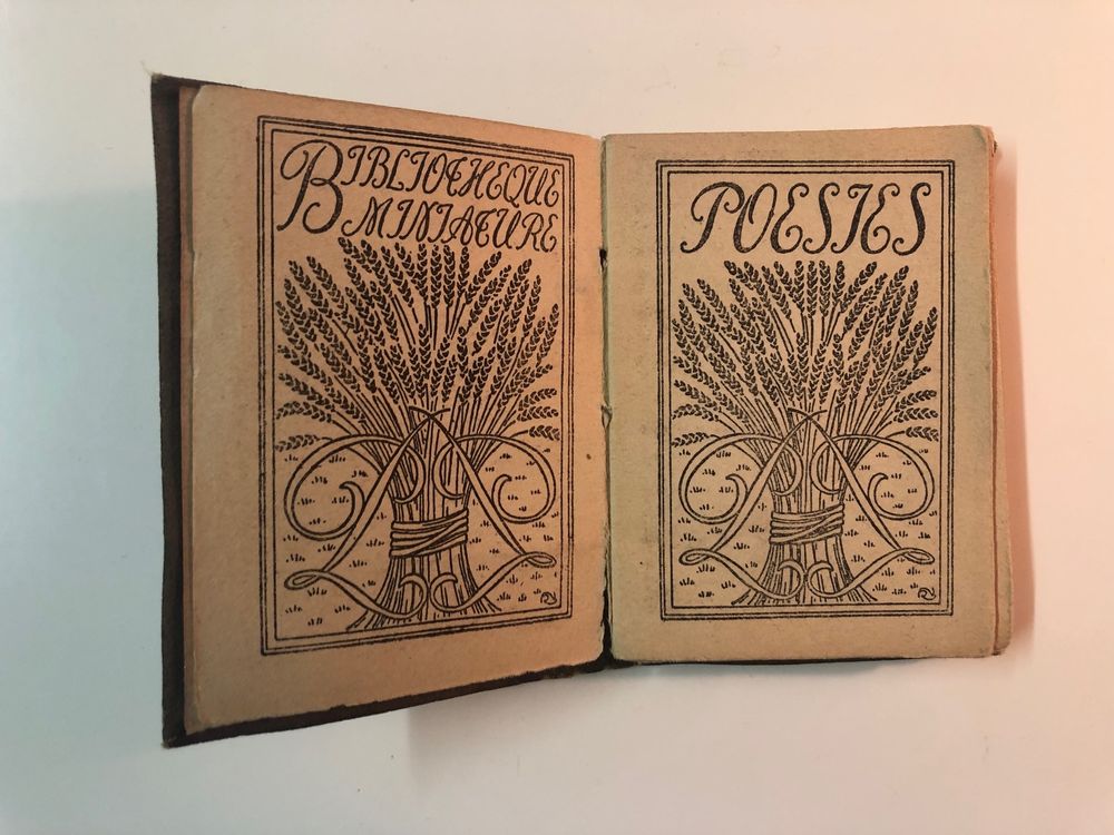Pierre de Ronsard, poésies, bibliothèque miniature (Gebraucht) in ...