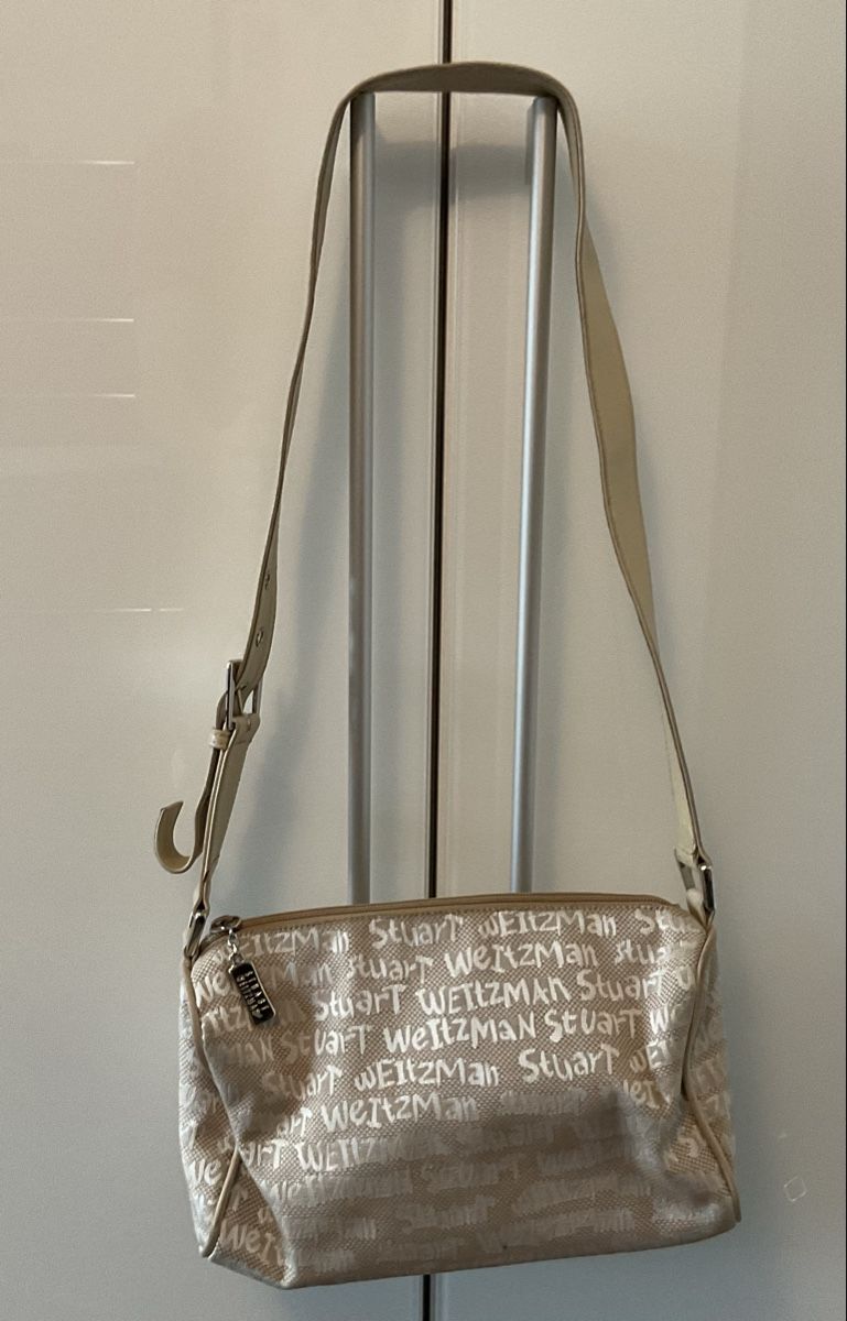 Taschen für Damen: Stuart Weitzman Handtasche Canvas beige Shopper Bag CHIC! – Gebraucht aus Nürensdorf von Enme