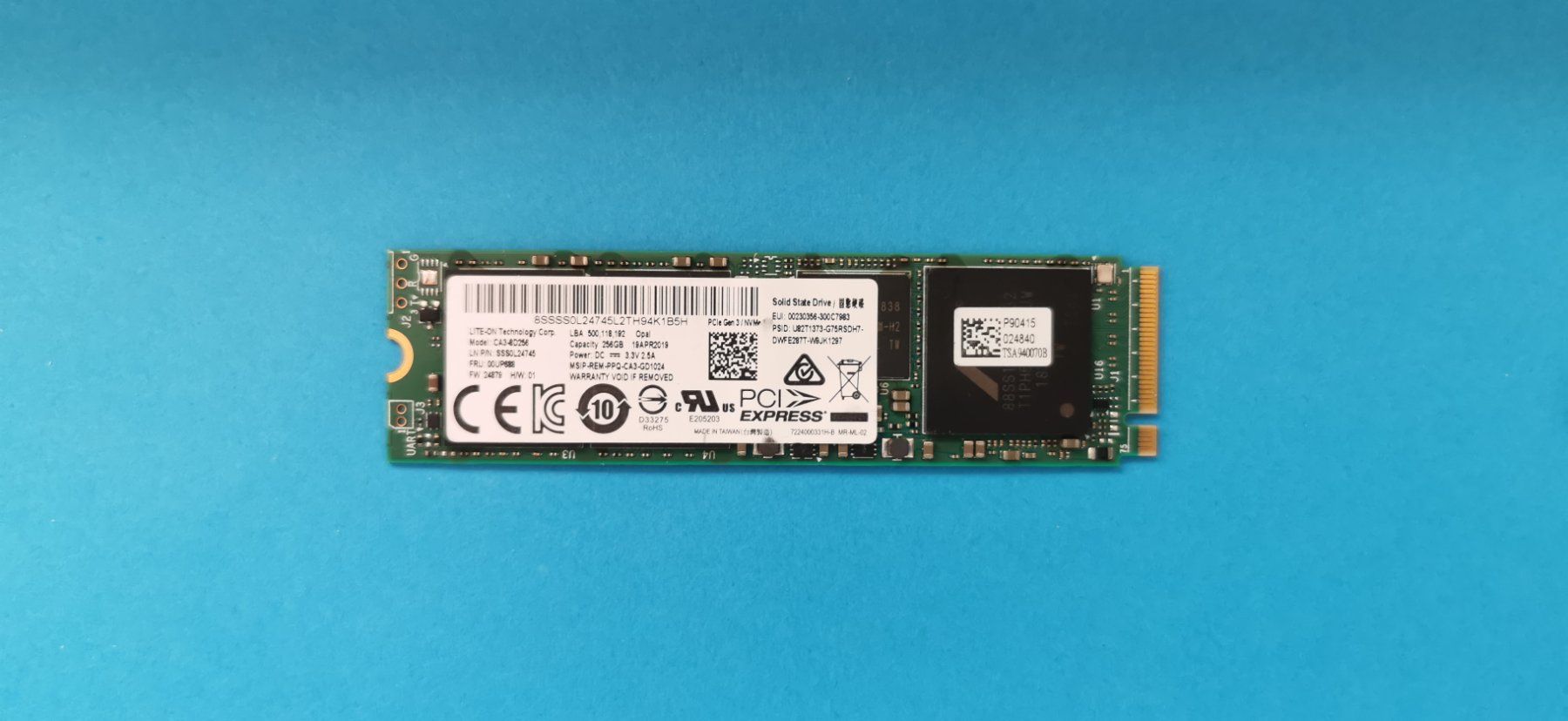 Sandisk Harddisks: Sandisk Solid State Drive Nvme 128GB – Gebraucht aus Suhr von augustavat