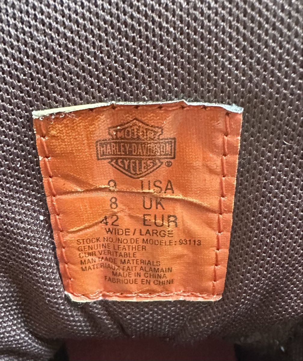 Harley-Davidson Scarpe da uomo: Harley-Davidson Stiefel braun Grösse 42 Leder – Usato da Landschlacht venduto da KeyWest09 3