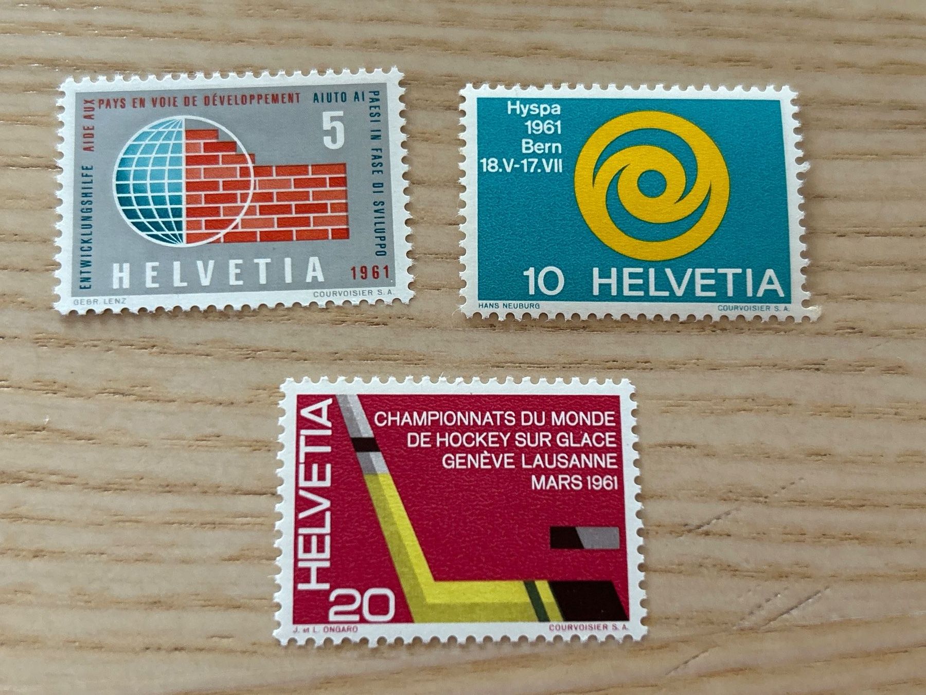 Alle Briefmarken: Briefmarke - Schweiz - 1961 - postfrisch – Neu (gemäss Beschreibung) aus Villnachern von RicardoMary
