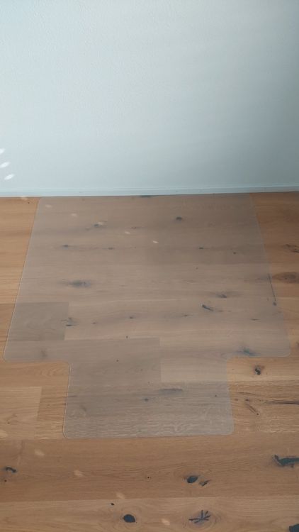 Bodenschutzmatte Für Bürostühle | Transparent 2mm PVC | Verschiedene Größen | Für Holzböden & Teppiche