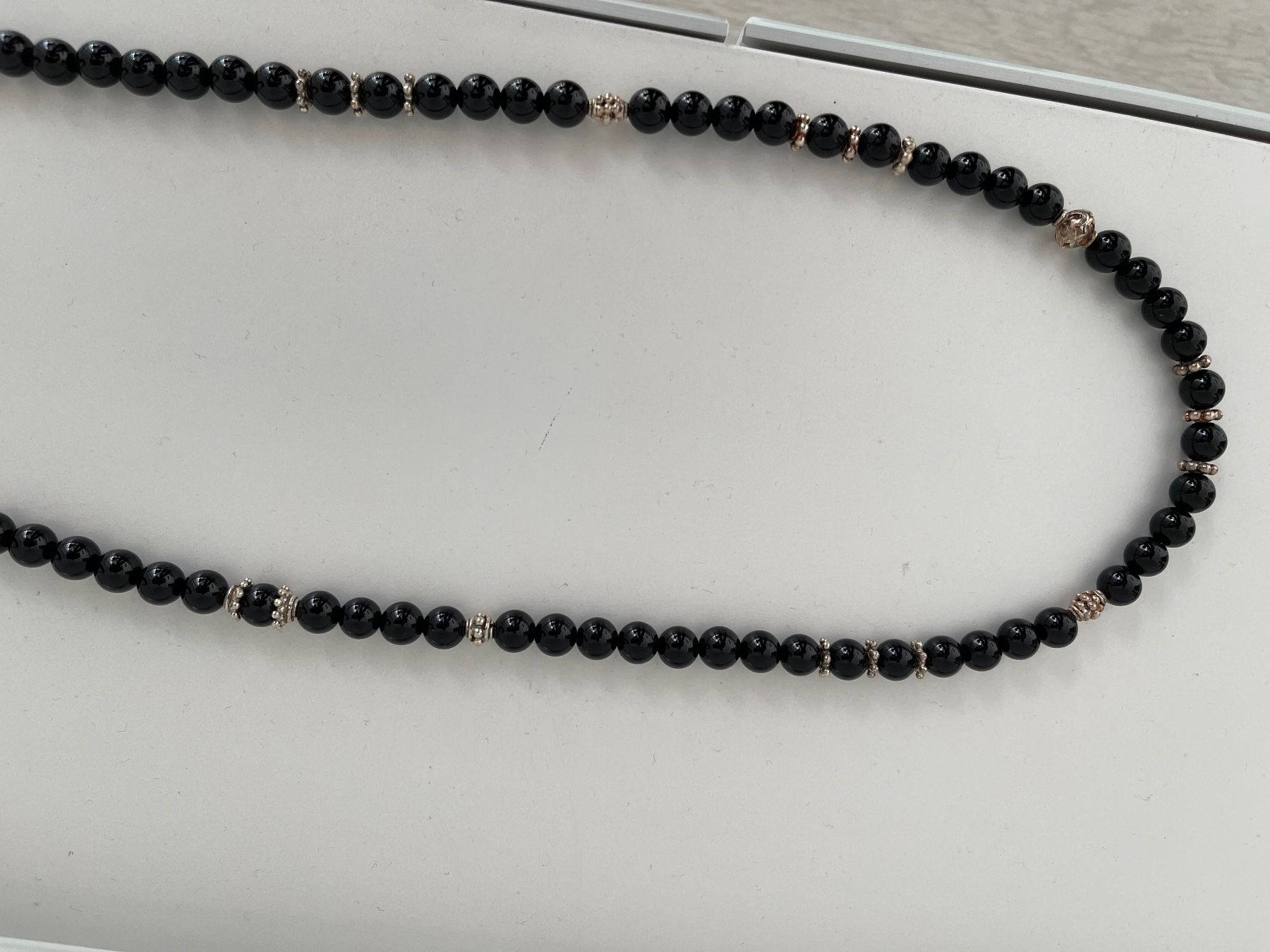 Onyx Ketten: Onyx Halskette – Neu (gemäss Beschreibung) aus Lützelflüh-Goldb von lin_v952 2