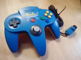 Nintendo 64 Controller Pikachu Edition Blau/Gelb (NEU)