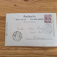 Dokument Karte Saint-Aubin 1893 Delémont