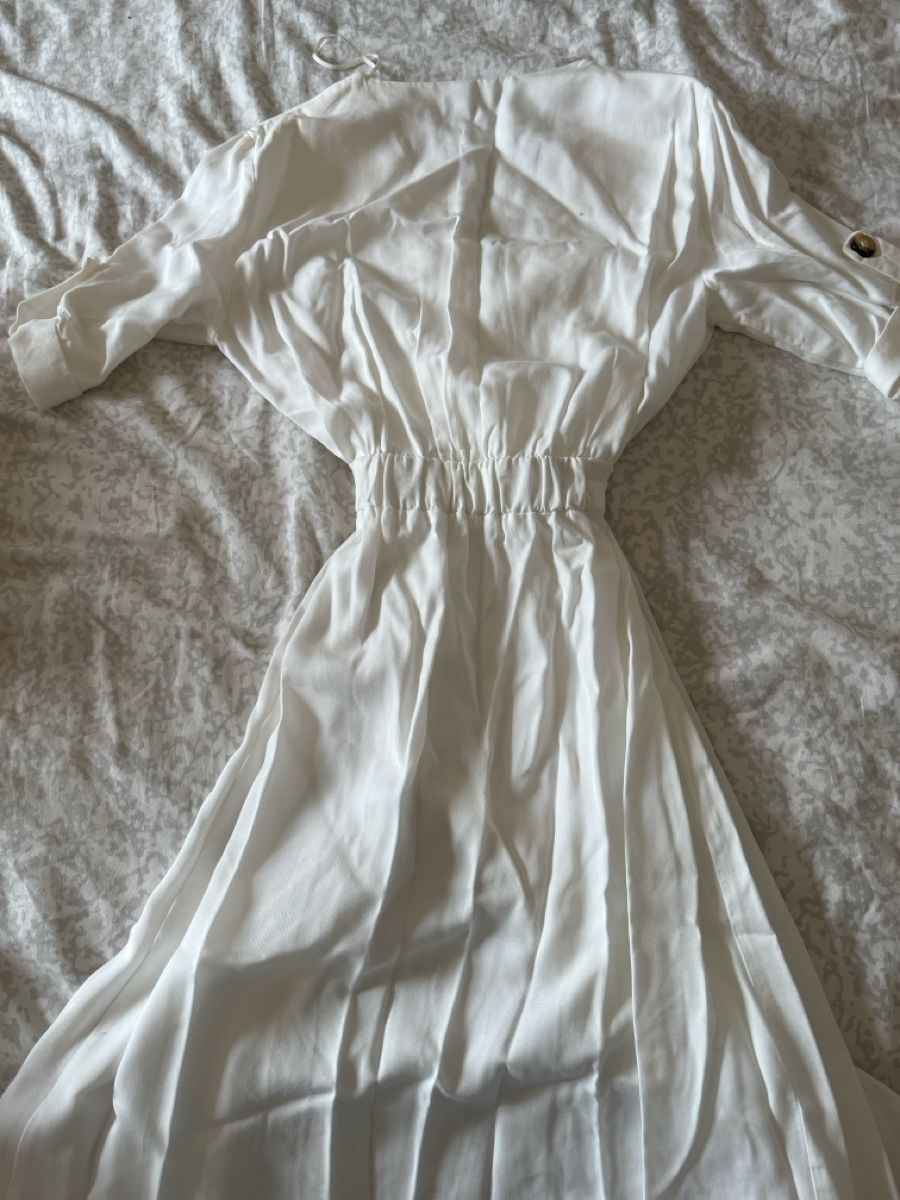 Zara Vestiti: Robe blanche taille S – Usato da Genève venduto da rit_2t6l 1