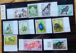 MONACO timbres neufs **, 1986-87