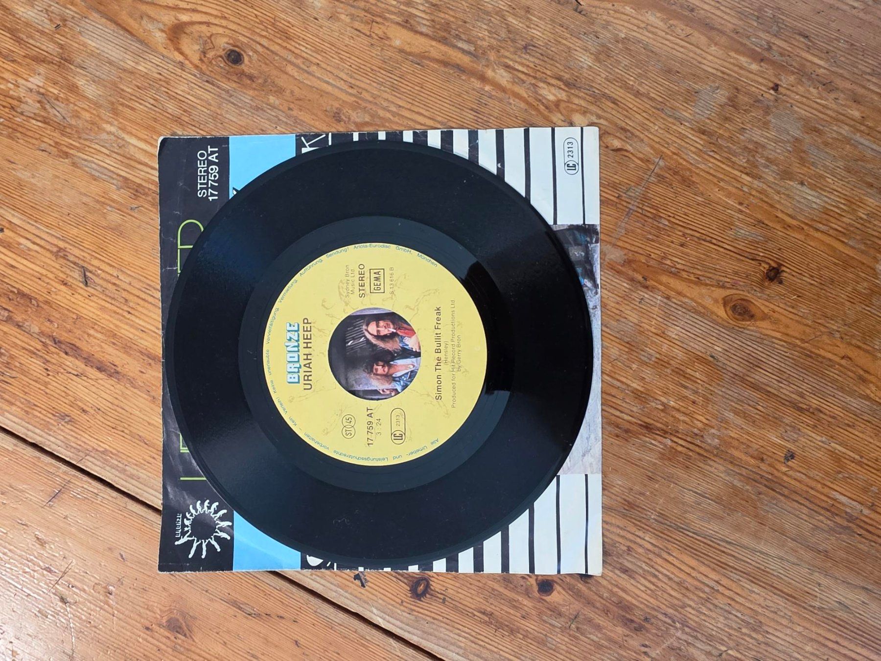 Dischi in vinile: Single Lady in Black Uriah Heep – Usato da Adliswil venduto da mibikywe 1