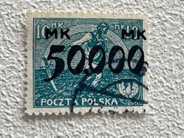 Polen Briefmarke