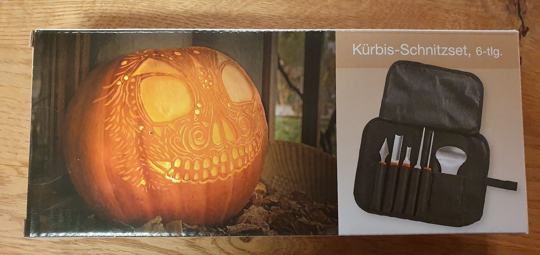 Tutti gli attrezzi: Kürbis-Schnitzset 6-tlg. NEU – Nuovo e nell'imballaggio originale da Zofingen venduto da Sammelsurium92