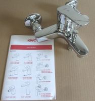 Wandmischer KWC Monta, Badewannen Armatur Premium, Neu