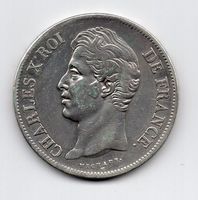 (2267) Frankreich, 5 Francs, 1827, W, vz