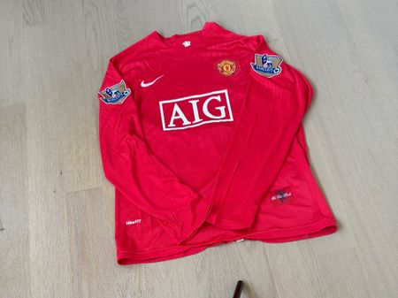 Signature Ronaldo langarm Trikot 2008 Man United Gr XL