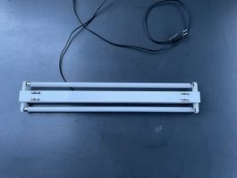 Neon Röhren Doppelfassung inkl. 2 Leuchtmittel 57.5cm lang