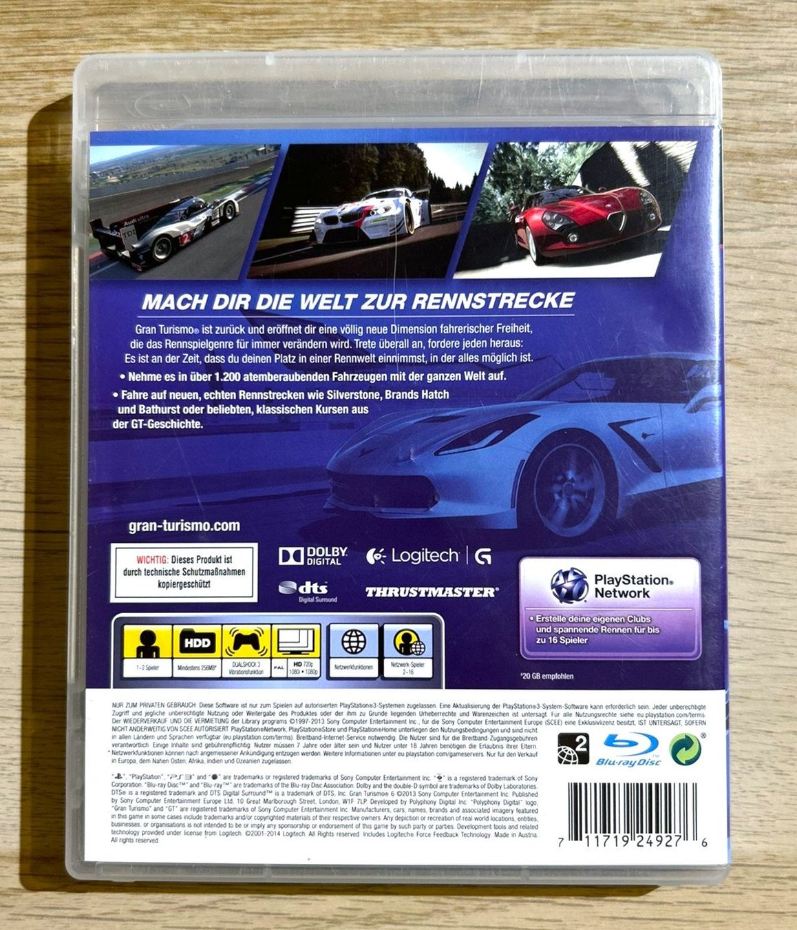 Sony Giochi: Gran Turismo 6 PS3 – Usato da St. Gallen venduto da Alpine.Arcade 1