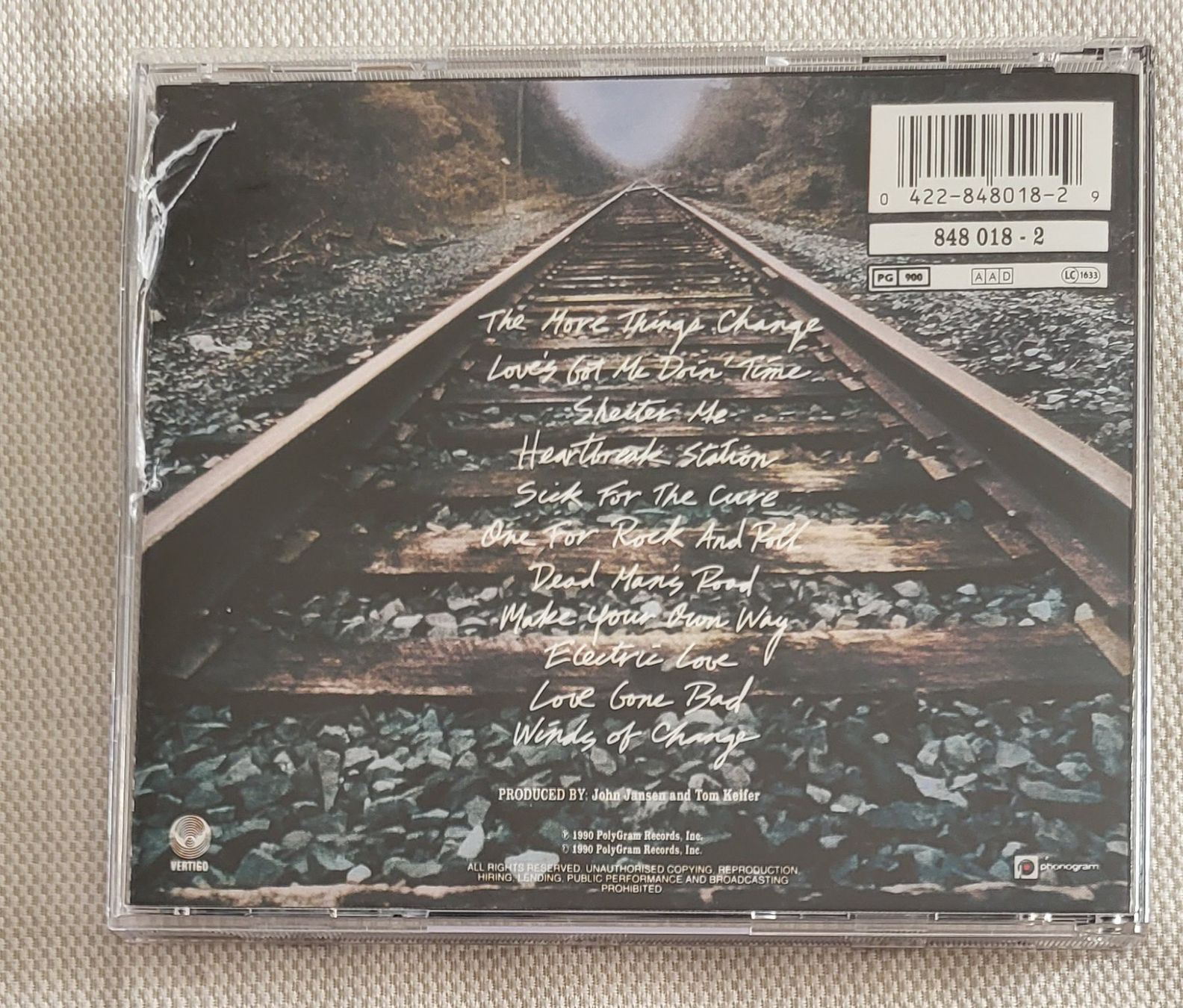 CDs: Cinderella - Hearbreak station – Gebraucht aus Villars-sur-glane von Epsilonhike 1
